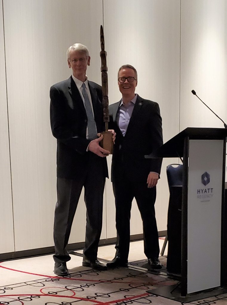 jim scott larry rutter award winner