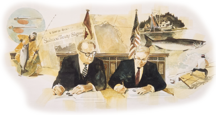 signing of the pacific salmon treaty